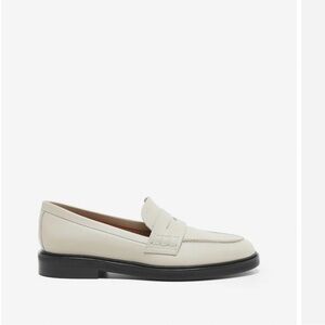 Flattered Cream and Black Loafers